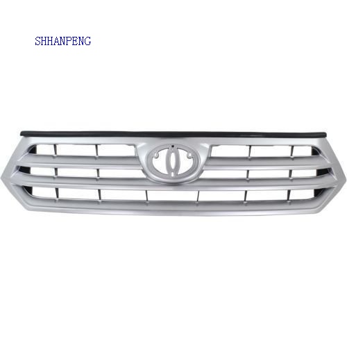 Grille Grill Assembly TO1200346 For Toyota Highlander Chrome Shell
