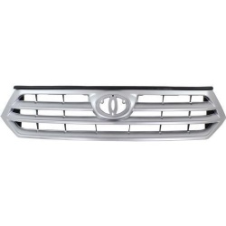 Grille Grill Front CHROME MOULDING With Black Insert For Hyundai